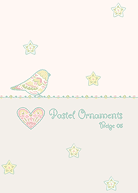 Pastel ornaments/Beige 05.v2