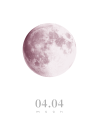 Moon - April 4th - White