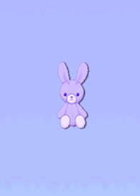 Simple rabbit plush toy 7