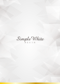 Simple White - MEKYM- 27