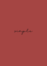 simple logo  - ivory & red