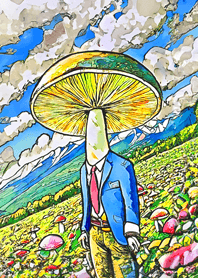 POP ART_mushroom11