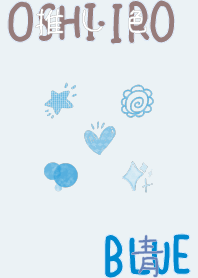 I found my OSHI-IRO , Blue-2