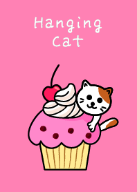 Hanging cat. -cupcake-