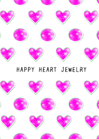 HAPPY HEART JEWELRY-PINK-WHITE