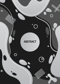 Abstract EERIE BLACK GRAY