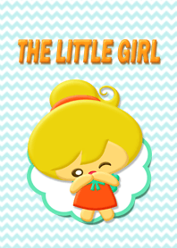 The little girl
