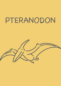 Pteranodon Simple Orange