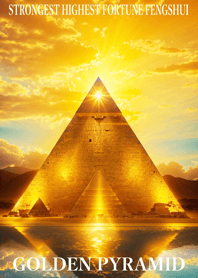 Financial luck Golden pyramid 09