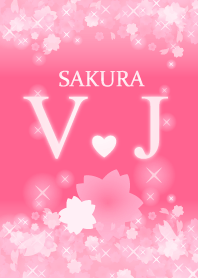 V&J -Attract luck-Pink Cherry Blossoms