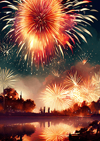 Beautiful Fireworks Theme#724