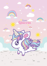 Unicorn Cute Rainbow Lovely