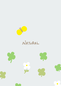 Butterflies and clover from Japan