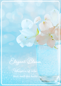 blue Elegant Bloom in Glass02_1
