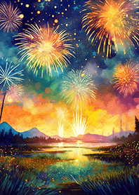Beautiful Fireworks Theme#231