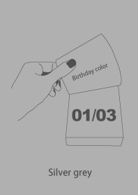 生日顏色 1月3日 簡單