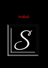 Initial S/Simple black