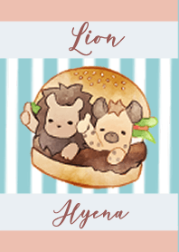 Lion and Hyena 2