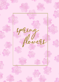Spring flower spring-pink*^*^