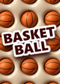 Puffy 3D style Basketball