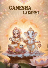 Ganesha, Lakshmi,  wealth prosperity(JP)