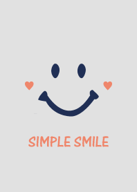 SIMPLE SMILE -Gray Navy-