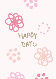 Handwritten flower polka-dot8 Japan
