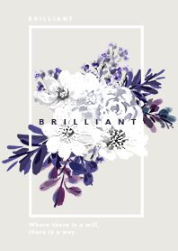 Flower pattern for adults/BRILLIANT