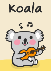 Cute cartoon Koala