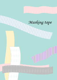 Masking tape colorful