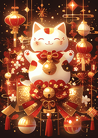 ⭐️福氣吉祥招財貓❤️5-4