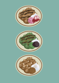 Waffle - green x brown2