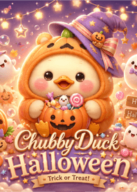 Chubby Duck Halloween