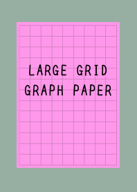 PINK-BLACK GRAPH PAPER/DUSTY GREEN