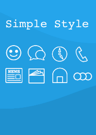Simple Style (Blue).
