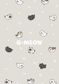 Q-meow3 - linen