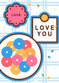 Little colorful cereal 18