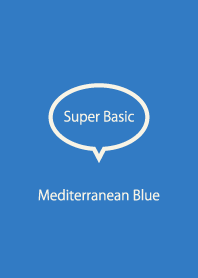 Super Basic Mediterranean Blue