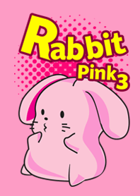 兔粉紅色