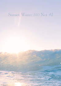 Sunset Water 570 Not AI