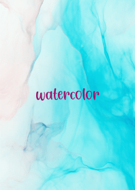 Pastel watercolor-BLUE 30