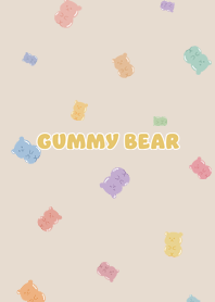 yammy gummy bear2 / almond