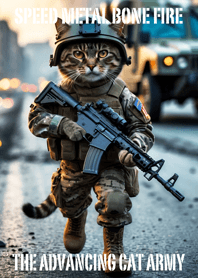 The advancing cat army 19
