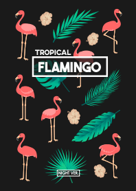 Tropical Flamingo Black Night Ver.