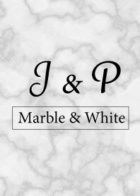 J&P-Marble&White-Initial