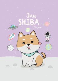 ชิบะหมาน้อยบนอวกาศ สีม่วง
