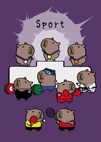 เกมส์คาปิบาร่า!(ม่วงทึบ)