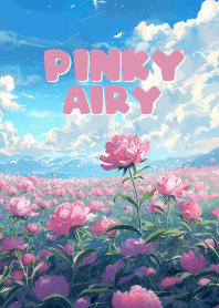 pinky rosey flower and sky