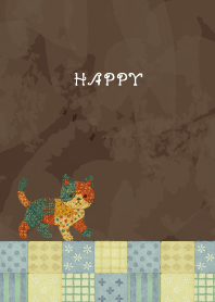 Cat Stuffed07 on brown