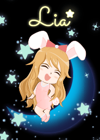 Lia - Bunny girl on Blue Moon